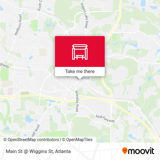 Mapa de Main St @ Wiggins St