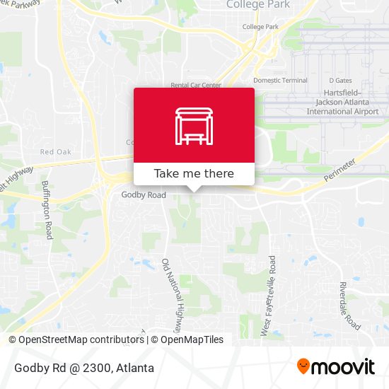 Mapa de Godby Rd @ 2300
