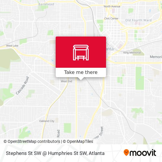 Stephens St SW @ Humphries St SW map