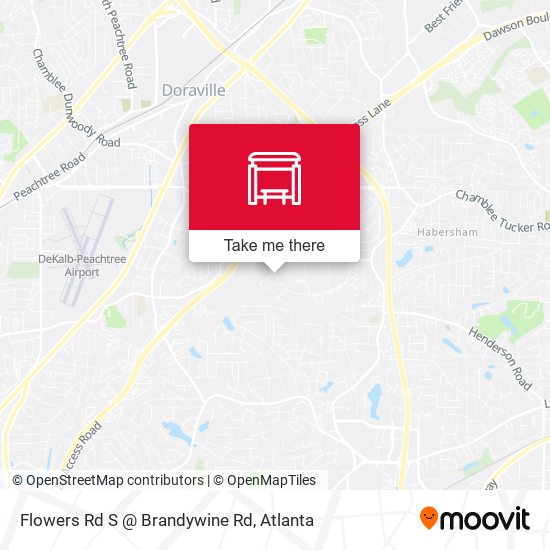 Mapa de Flowers Rd S @ Brandywine Rd