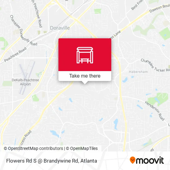 Flowers Rd S @ Brandywine Rd map