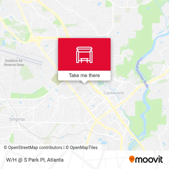 W/H @ S Park Pl map