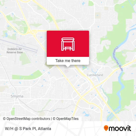 W/H @ S Park Pl map