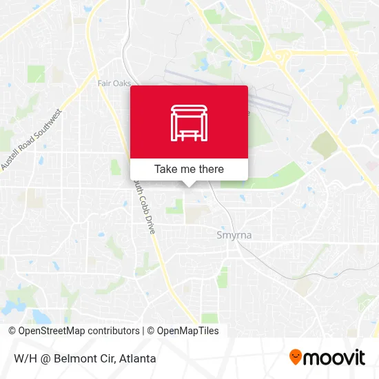 W/H @ Belmont Cir map