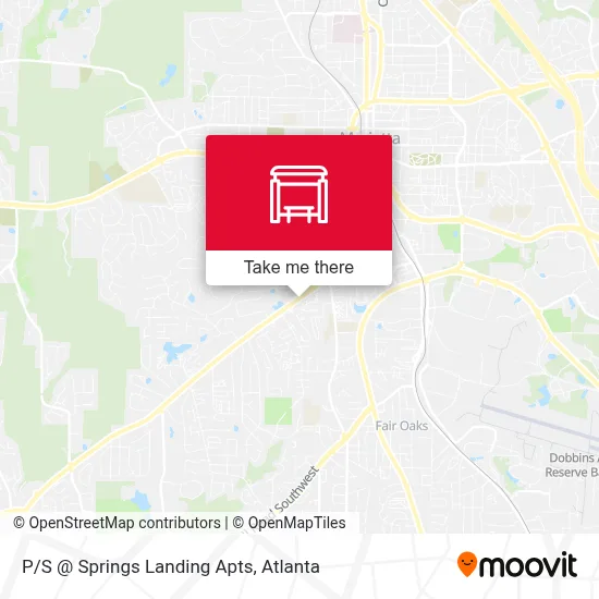 P/S @ Springs Landing Apts map