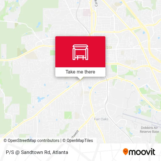 P/S @ Sandtown Rd map