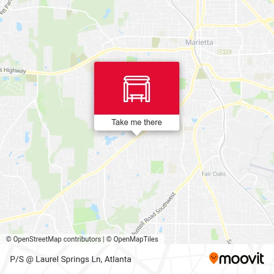P/S @ Laurel Springs Ln map