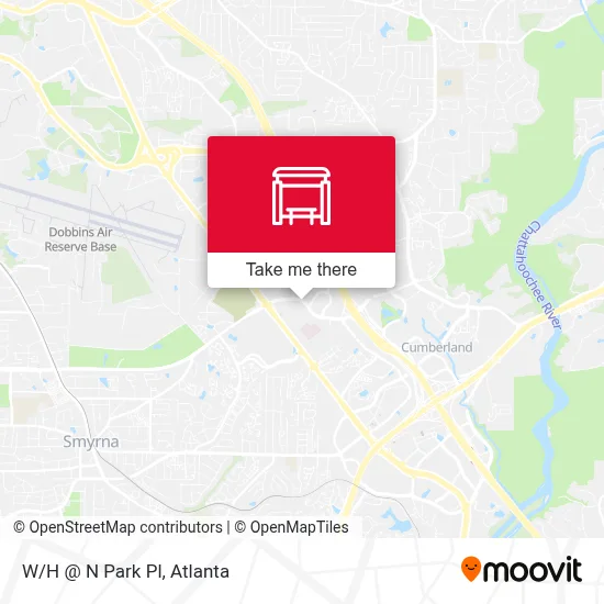 W/H @ N Park Pl map