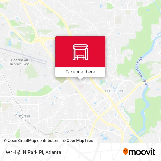 W/H @ N Park Pl map