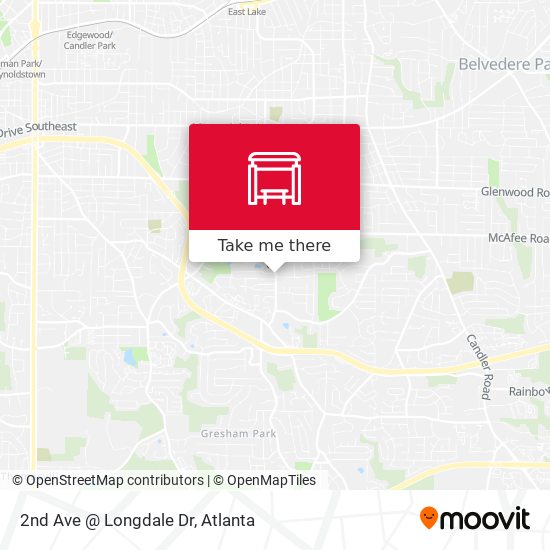 2nd Ave @ Longdale Dr map