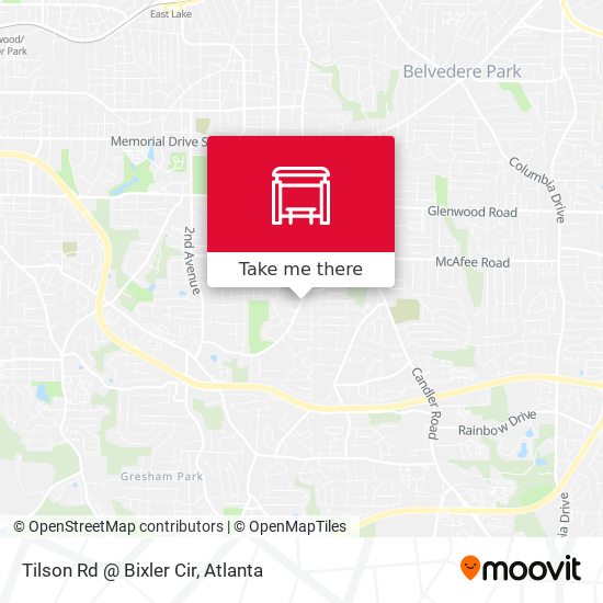 Tilson Rd @ Bixler Cir map