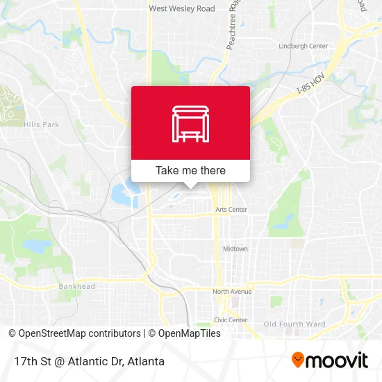Mapa de 17th St @ Atlantic Dr