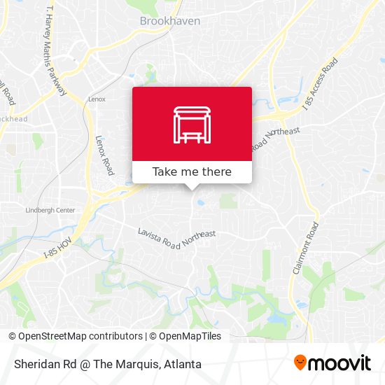 Sheridan Rd @ The Marquis map