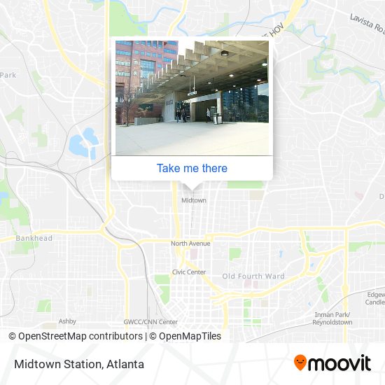 Midtown Station map