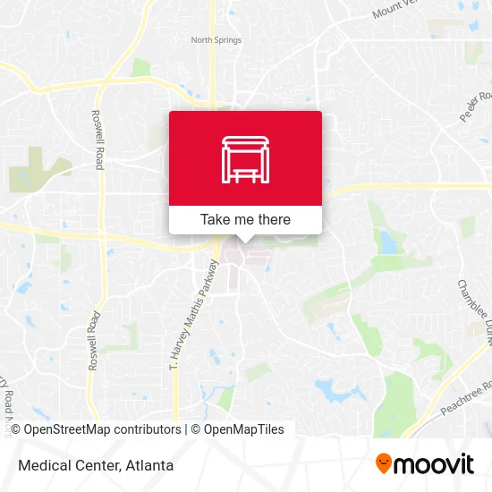 Medical Center map