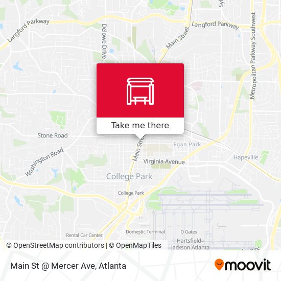 Mapa de Main St @ Mercer Ave
