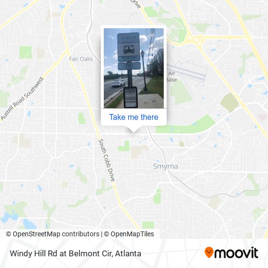 Windy Hill Rd at Belmont Cir map