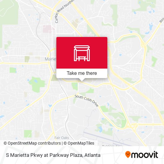 Mapa de S Marietta Pkwy at Parkway Plaza