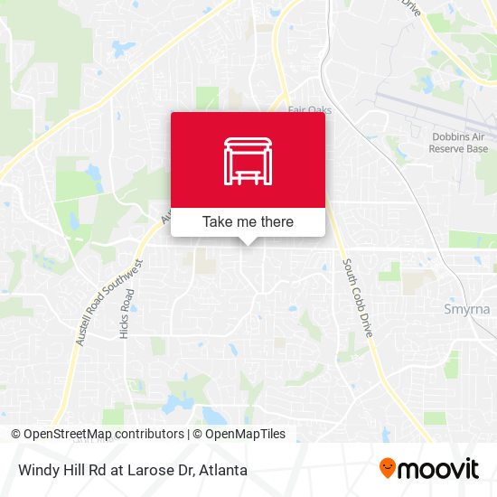 Mapa de Windy Hill Rd at Larose Dr