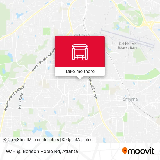 W/H @ Benson Poole Rd map