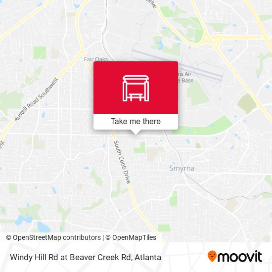 Windy Hill Rd at Beaver Creek Rd map