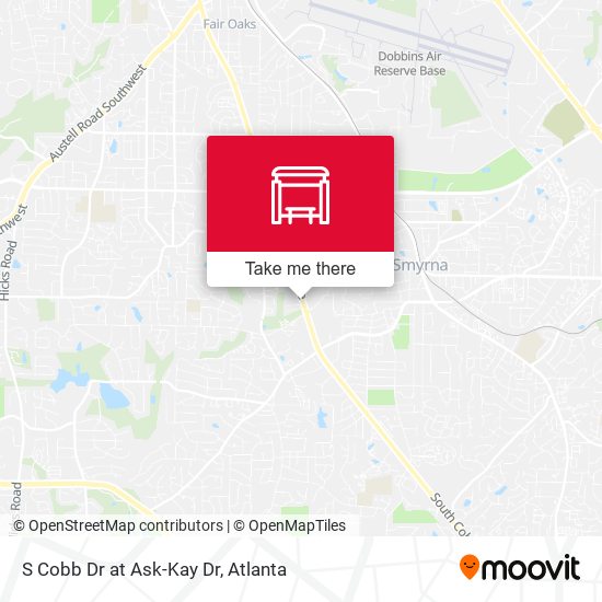 S Cobb Dr at Ask-Kay Dr map