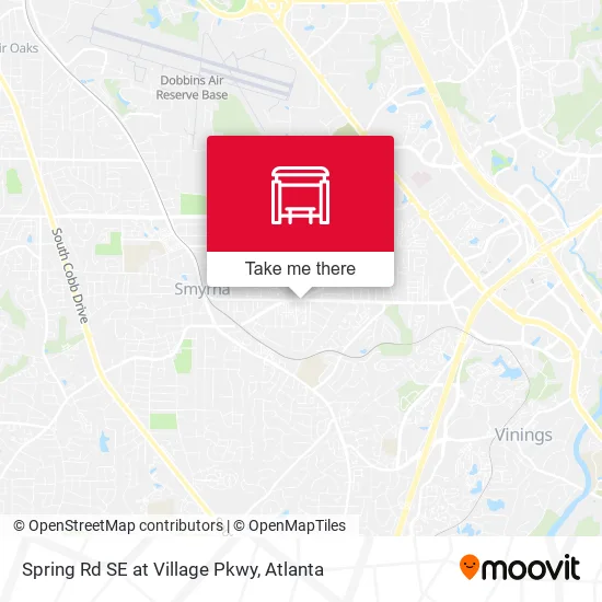 Mapa de Spring Rd SE at Village Pkwy