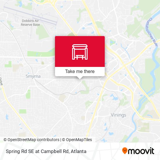 Mapa de Spring Rd SE at Campbell Rd