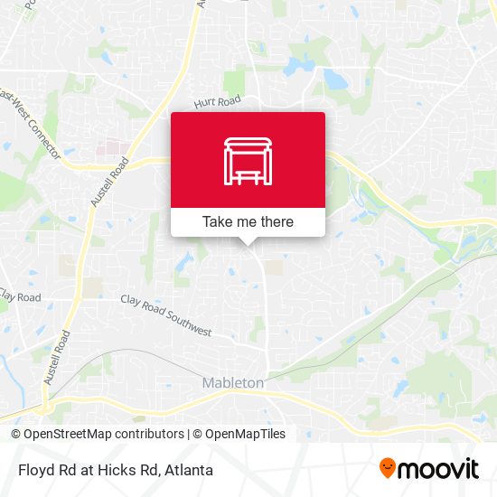 Floyd Rd at Hicks Rd map
