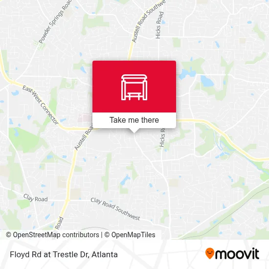 Floyd Rd at Trestle Dr map