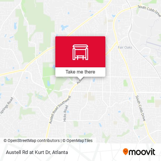 Austell Rd at Kurt Dr map