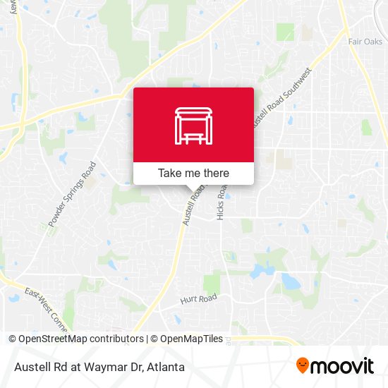 Austell Rd at Waymar Dr map