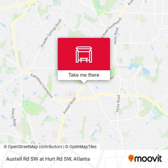 Austell Rd SW at Hurt Rd SW map