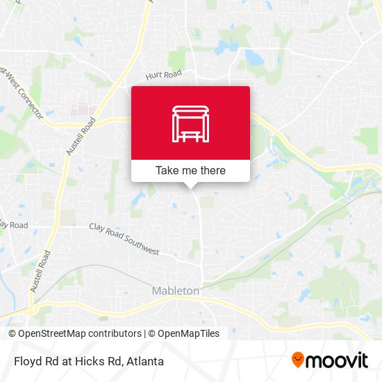 Mapa de Floyd Rd at Hicks Rd
