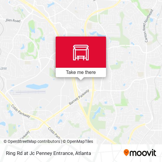 Ring Rd at Jc Penney Entrance map
