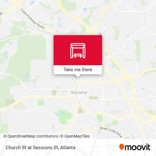 Church St at Sessions St map