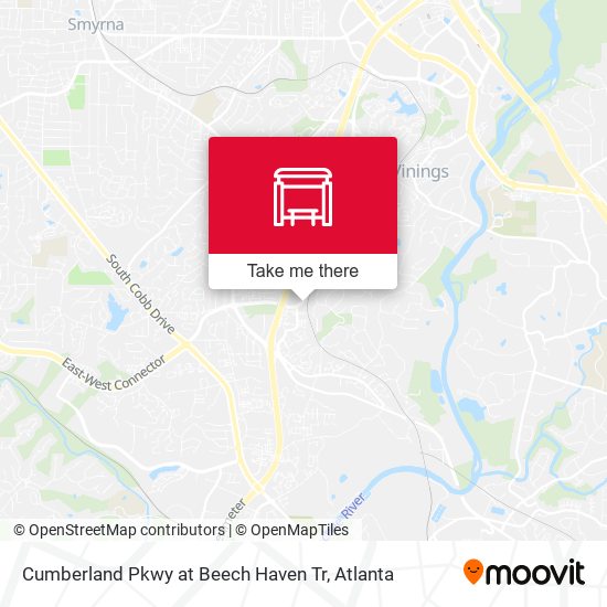 Mapa de Cumberland Pkwy at Beech Haven Tr