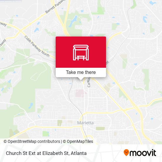 Church St Ext at Elizabeth St map