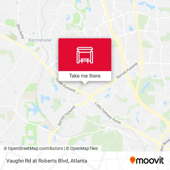 Mapa de Vaughn Rd at Roberts Blvd