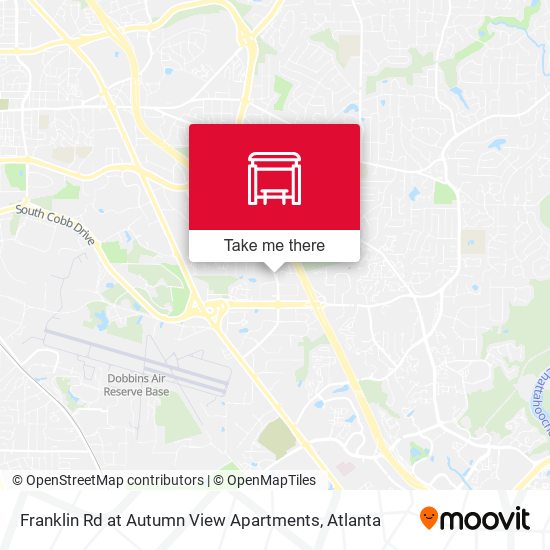 Franklin Rd at Autumn View Apartments map
