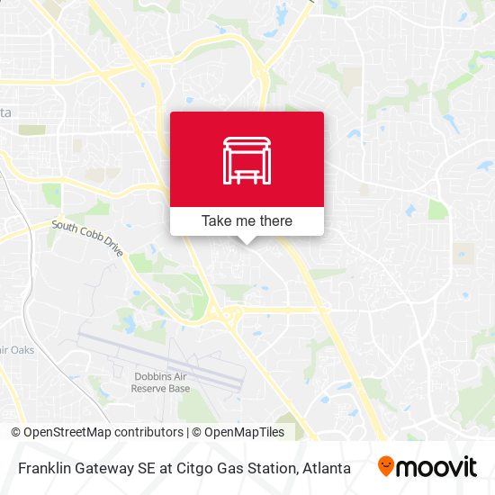 Mapa de Franklin Gateway SE at Citgo Gas Station