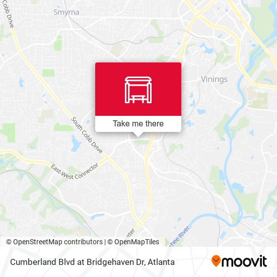 Cumberland Blvd at Bridgehaven Dr map