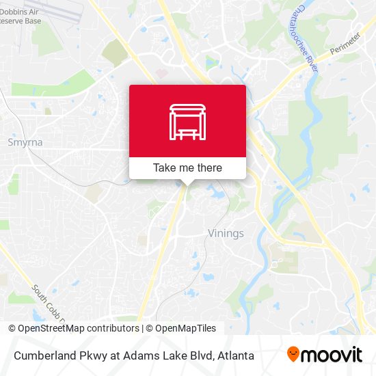 Mapa de Cumberland Pkwy at Adams Lake Blvd