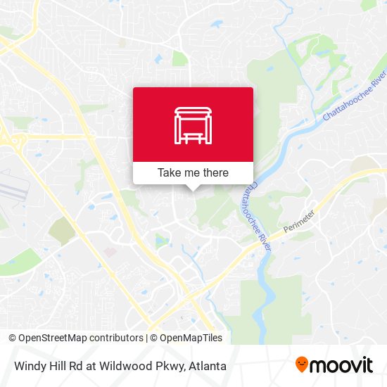 Windy Hill Rd at Wildwood Pkwy map