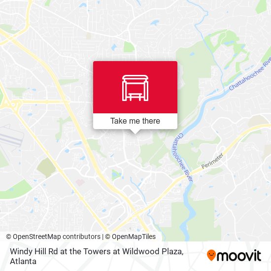 Windy Hill Rd at the Towers at Wildwood Plaza map