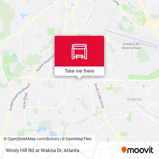 Mapa de Windy Hill Rd at Wakita Dr