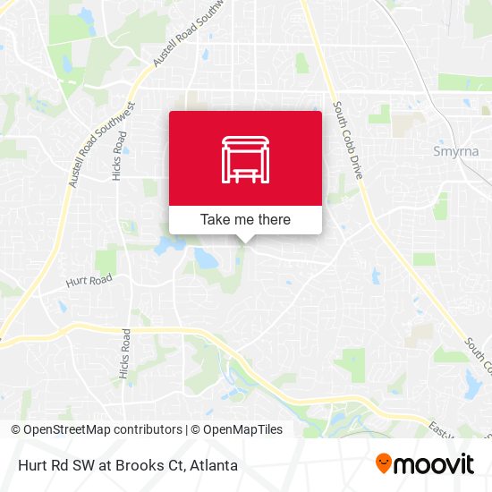 Hurt Rd SW at Brooks Ct map
