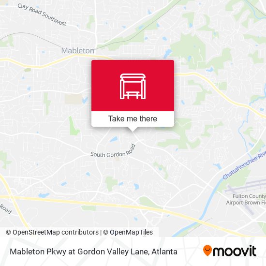 Mableton Pkwy at Gordon Valley Lane map