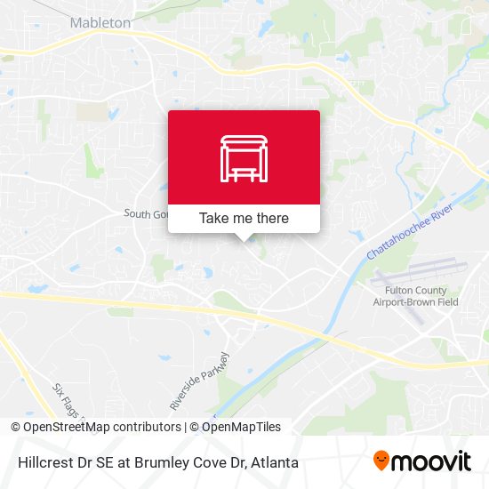 Hillcrest Dr SE at Brumley Cove Dr map