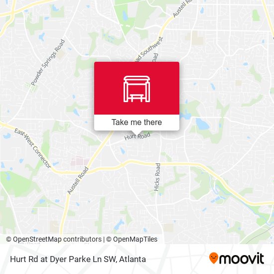 Mapa de Hurt Rd at Dyer Parke Ln SW